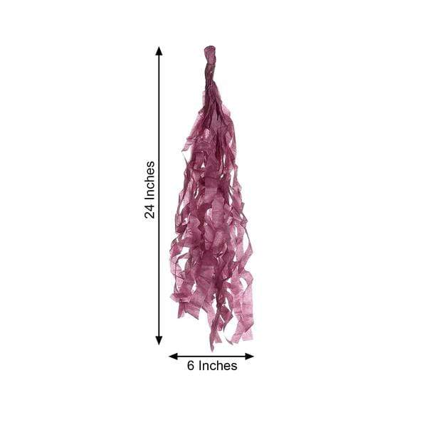 6 feet Tassel Tissue Paper Garland