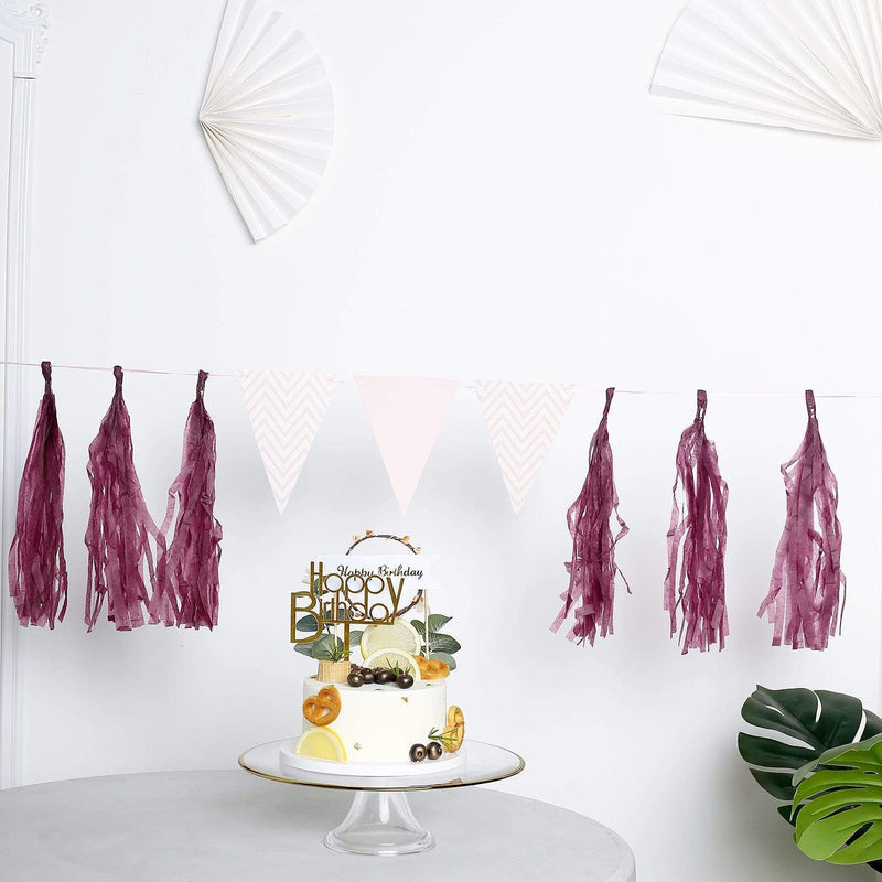 6 feet Tassel Tissue Paper Garland