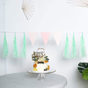6 feet Tassel Tissue Paper Garland