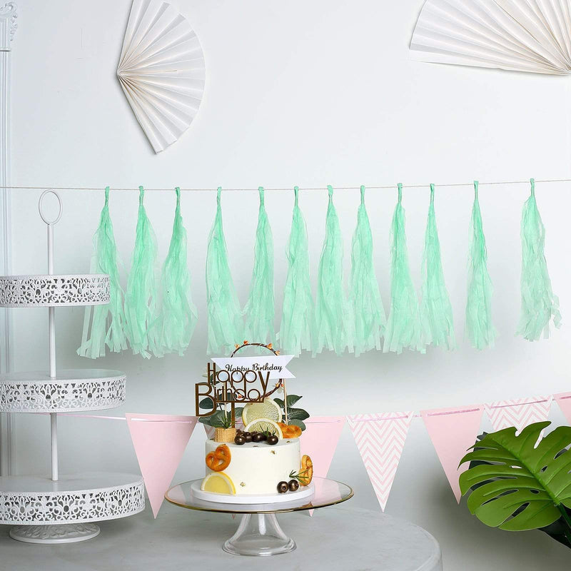 6 feet Tassel Tissue Paper Garland