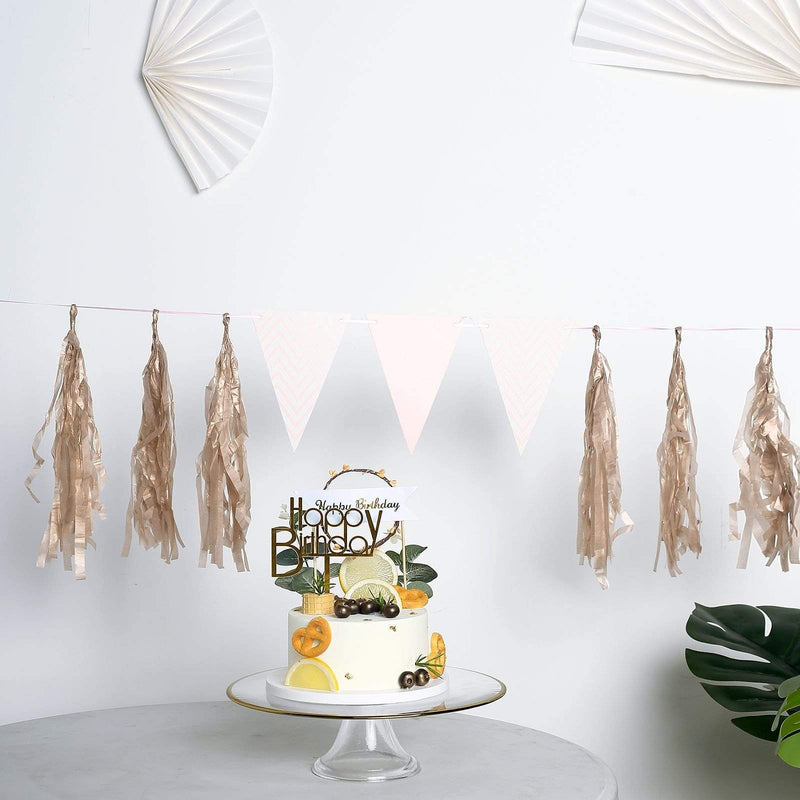 6 feet Tassel Tissue Paper Garland