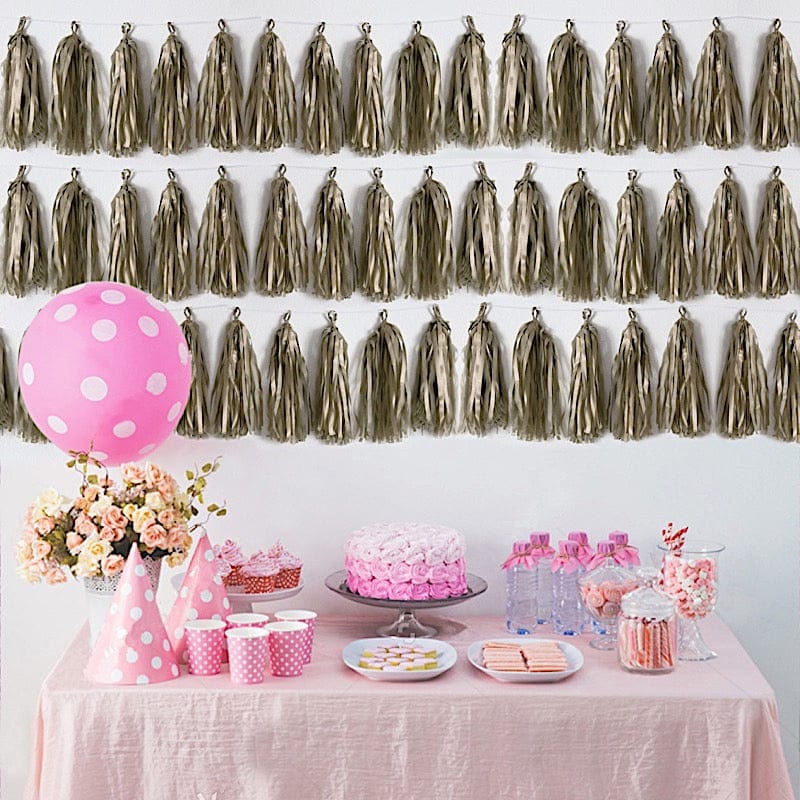 6 feet Tassel Tissue Paper Garland