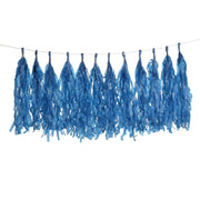 6 feet Tassel Tissue Paper Garland PAP_GRLD_NAVY