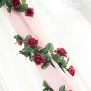 6 ft 3D Chain Silk Rose Garland