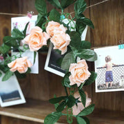 6 ft 3D Chain Silk Rose Garland