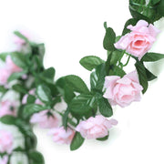 6 ft 3D Chain Silk Rose Garland