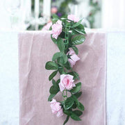 6 ft 3D Chain Silk Rose Garland