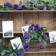 6 ft 3D Chain Silk Rose Garland