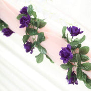 6 ft 3D Chain Silk Rose Garland