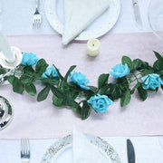 6 ft 3D Chain Silk Rose Garland