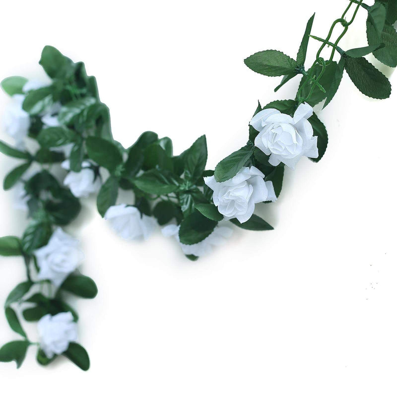 6 ft 3D Chain Silk Rose Garland