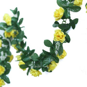 6 ft 3D Chain Silk Rose Garland