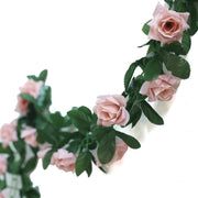 6 ft 3D Chain Silk Rose Garland