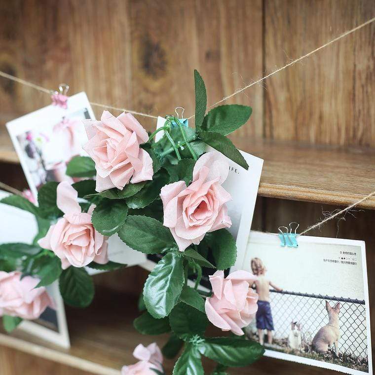 6 ft 3D Chain Silk Rose Garland