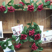 6 ft 3D Chain Silk Rose Garland