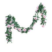6 ft 3D Chain Silk Rose Garland ARTI_036_PINK
