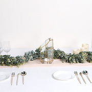 6 ft Artificial Eucalyptus Leaves Faux Foliage Garland - Frosted Green ARTI_GLND_GRN011_B