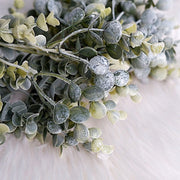 6 ft Artificial Eucalyptus Leaves Faux Foliage Garland - Frosted Green ARTI_GLND_GRN011_B