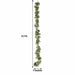 6 ft Artificial Eucalyptus Leaves Faux Foliage Garland - Frosted Green ARTI_GLND_GRN011_B
