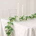 6 ft Artificial Eucalyptus Leaves Faux Foliage Garland - Green and White ARTI_GLND_GRN011_C