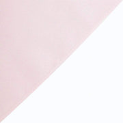 6 ft Fitted Polyester Tablecloth 72" x 30" x 30" - Blush TAB_FIT6_046