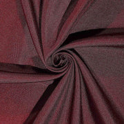 6 ft Fitted Polyester Tablecloth 72" x 30" x 30" - Burgundy TAB_FIT6_BURG