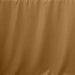 6 ft Fitted Polyester Tablecloth 72" x 30" x 30" - Gold TAB_FIT6_GOLD