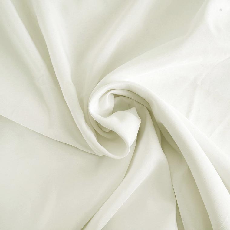6 ft Fitted Polyester Tablecloth 72" x 30" x 30" - Ivory TAB_FIT6_IVR