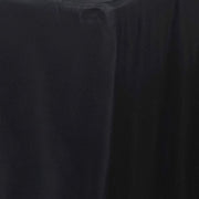 6 ft Fitted Polyester Tablecloth 72" x 30" x 30"