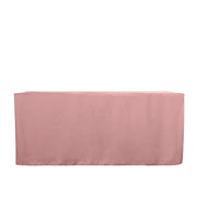 6 ft Fitted Polyester Tablecloth 72" x 30" x 30"