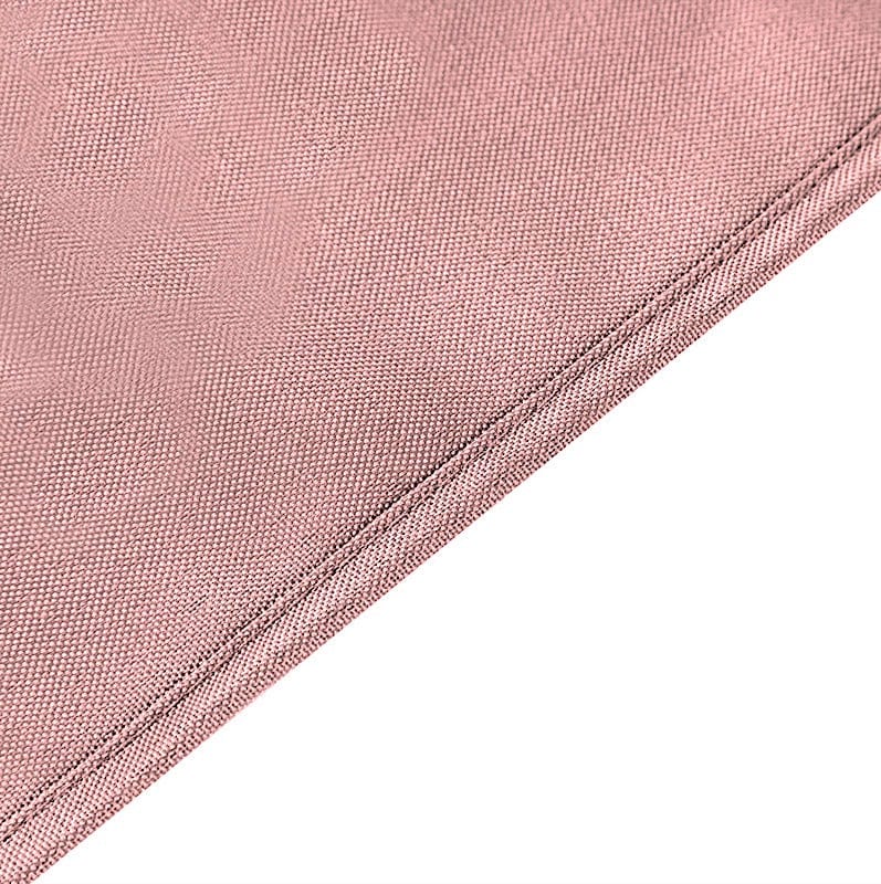 6 ft Fitted Polyester Tablecloth 72" x 30" x 30"