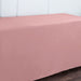 6 ft Fitted Polyester Tablecloth 72" x 30" x 30"