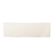 6 ft Fitted Polyester Tablecloth 72" x 30" x 30"