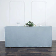 6 ft Fitted Polyester Tablecloth 72" x 30" x 30"