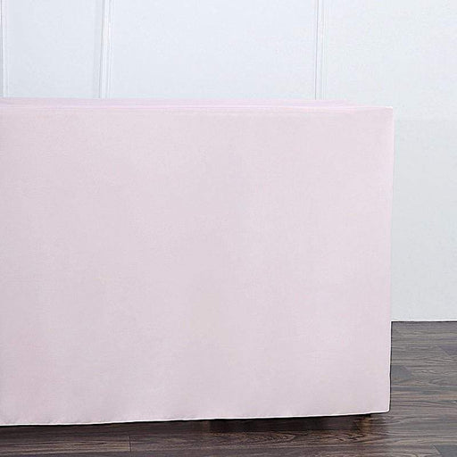 6 ft Fitted Polyester Tablecloth 72" x 30" x 30" TAB_FIT6_046