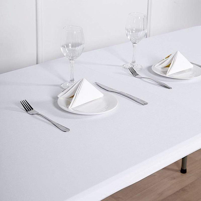 6 ft Fitted Spandex Rectangular Table Top Cover