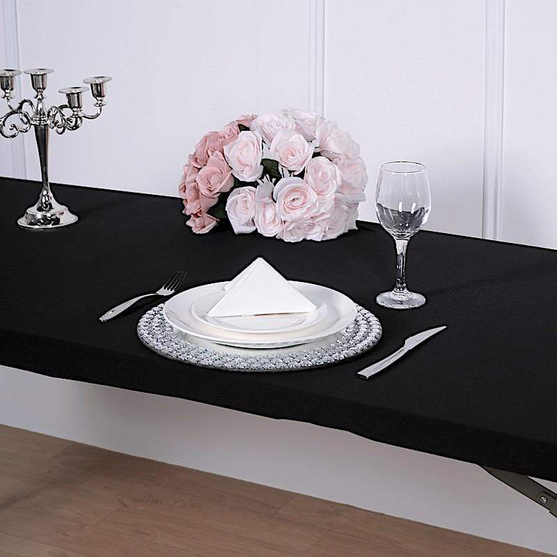 6 ft Fitted Spandex Rectangular Table Top Cover