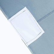 6 ft Fitted Spandex Tablecloth 72" x 30" x 30" - Dusty Blue TAB_REC_SPX6FT_086
