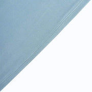 6 ft Fitted Spandex Tablecloth 72" x 30" x 30" - Dusty Blue TAB_REC_SPX6FT_086