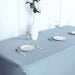 6 ft Fitted Spandex Tablecloth 72" x 30" x 30" - Dusty Blue TAB_REC_SPX6FT_086