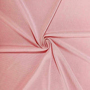 6 ft Fitted Spandex Tablecloth 72" x 30" x 30" - Dusty Rose TAB_REC_SPX6FT_080