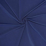 6 ft Fitted Spandex Tablecloth 72" x 30" x 30" - Navy Blue TAB_REC_SPX6FT_NAVY