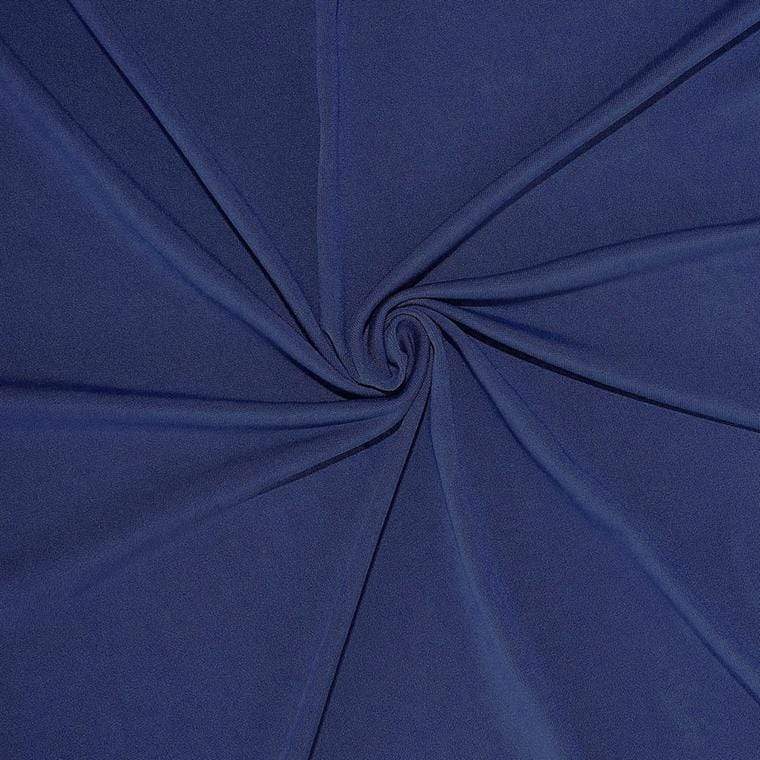 6 ft Fitted Spandex Tablecloth 72" x 30" x 30" - Navy Blue TAB_REC_SPX6FT_NAVY