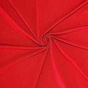 6 ft Fitted Spandex Tablecloth 72" x 30" x 30" - Red TAB_REC_SPX6FT_RED