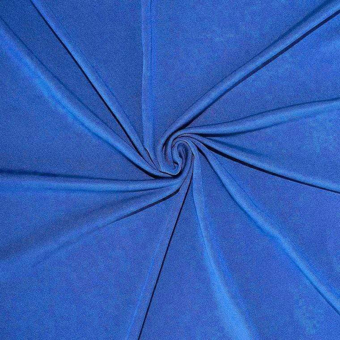 6 ft Fitted Spandex Tablecloth 72" x 30" x 30" - Royal Blue TAB_REC_SPX6FT_ROY