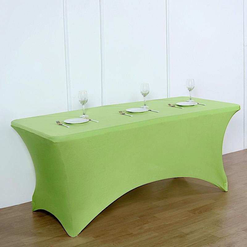 6 ft Fitted Spandex Tablecloth 72" x 30" x 30"
