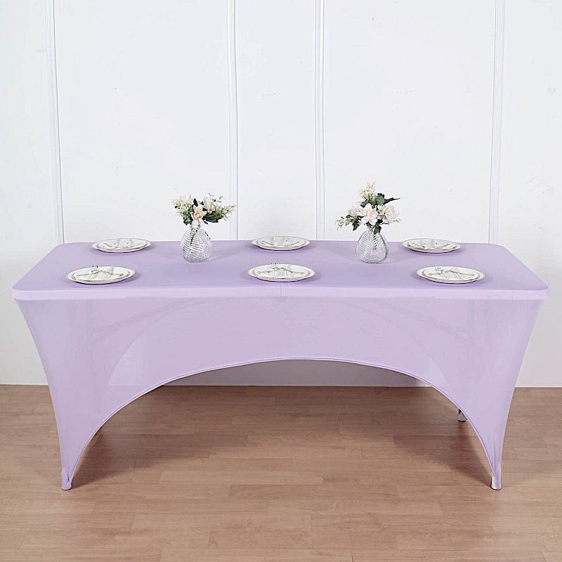 6 ft Fitted Spandex Tablecloth 72" x 30" x 30"
