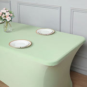 6 ft Fitted Spandex Tablecloth 72" x 30" x 30"