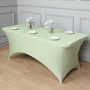 6 ft Fitted Spandex Tablecloth 72" x 30" x 30"