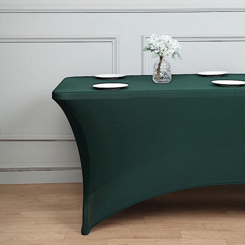 6 ft Fitted Spandex Tablecloth 72" x 30" x 30"